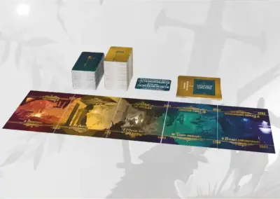 Matériel du jeu de société De Facto